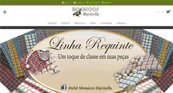 Desktop Screenshot of mosaicosmarinella.com.br